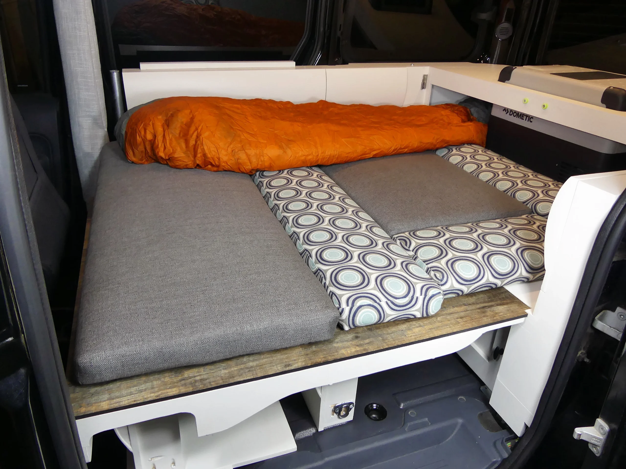 RV camper van secret curtain